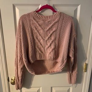 Aeropostale cropped sweater size large